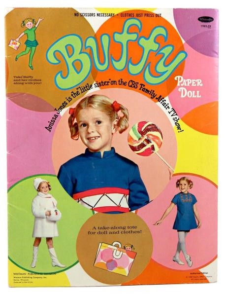 BUFFY FROM FAMILY AFFAIR PAPER DOLL.              