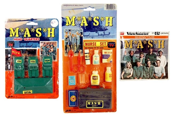 LOT OF ASSORTED M*A*S*H ITEMS.                    