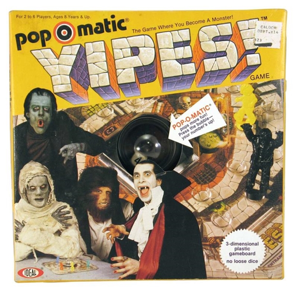 IDEAL POP O MATIC YIPES GAME.                     