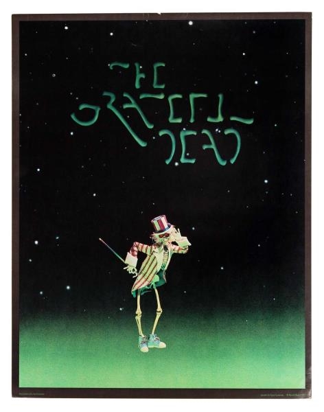 THE GRATEFUL DEAD MOVIE POSTER.                   