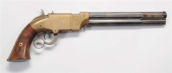 EARLY VOLCANIC LEVER ACTION REPEATING NAVY PISTOL 