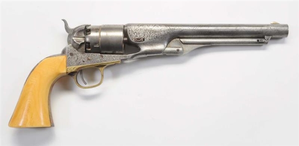 FACTORY ENGRAVED COLT 1860 ARMY REVOLVER.         