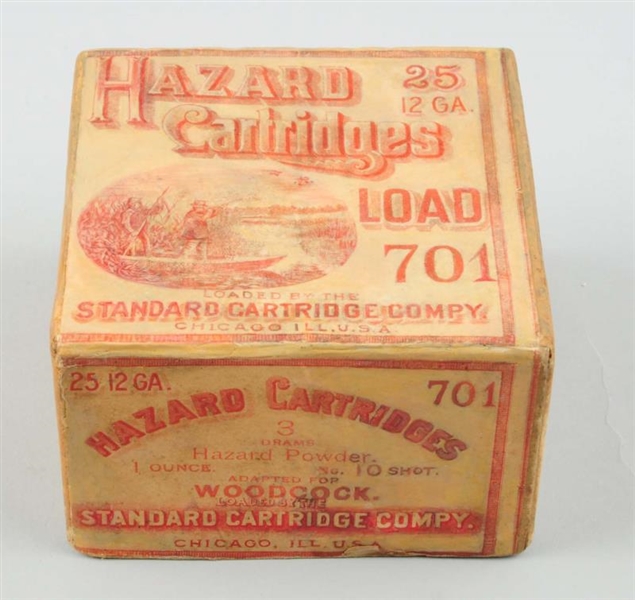 HAZARD CARTRIDGES LOAD 701 EMPTY BOX.             
