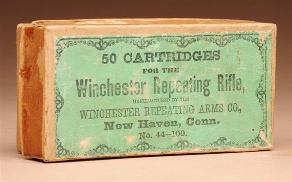 WINCHESTER .44 CAL. REPEATING RIFLE FULL BOX.     