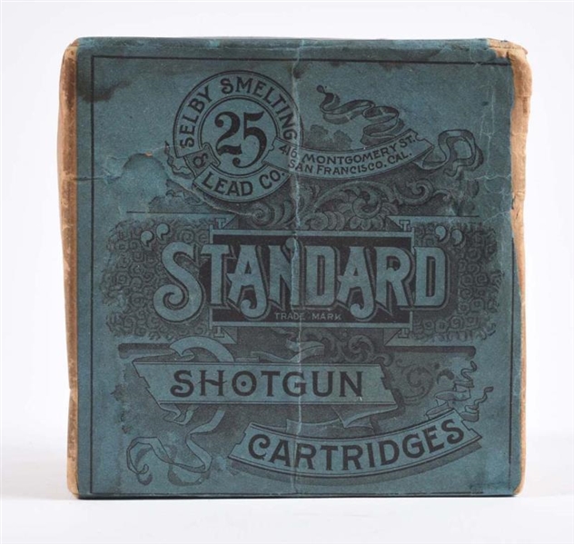 SELBY SMELTING & LEAD CO. EMPTY CARTRIDGE BOX.    