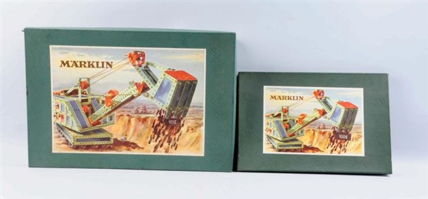 LOT OF 2: MARKLIN CONSTRUCTION SETS IN BOXES.     