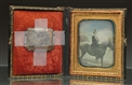 DAGUERREOTYPE OF J. YOUNG ON HORSE.               