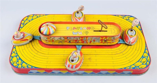 TIN WIND - UP PLAYLAND WHIP.                      