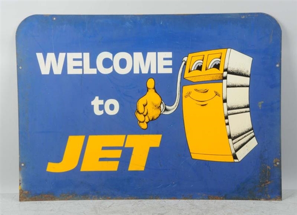 TIN WELCOME TO JET SIGN.                          