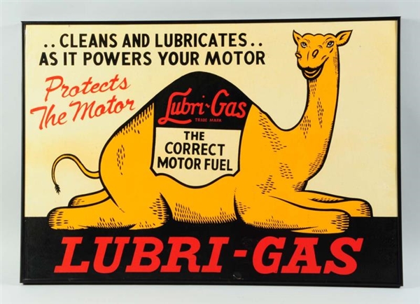 TIN LUBRI-GAS PROTECTS THE MOTOR SIGN.            