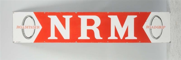 PORCELAIN NRM ROADFINDER SIGN.                    