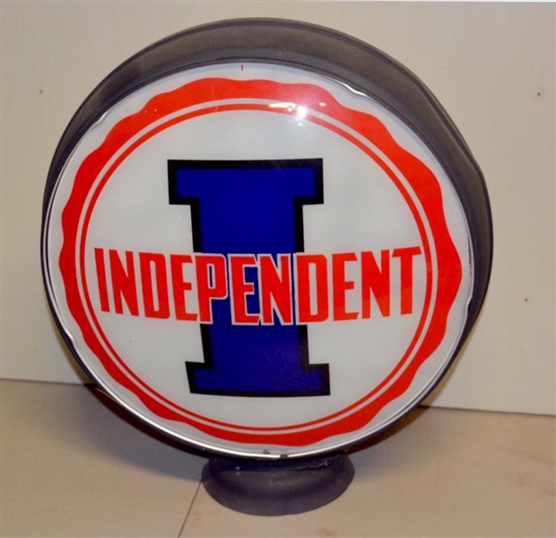 INDEPENDENT WITH LOGO GLOBE.                      