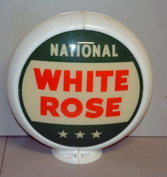 NATIONAL WHITE ROSE GLOBE.                        