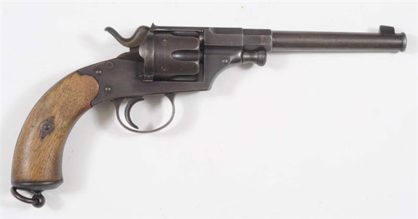 LARGE 1882 S&S V.C.S.C.C.H. SUHL S.A. REVOLVER.   