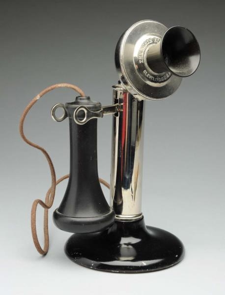 NORTH ELECTRIC FAT SHAFT CANDLESTICK PHONE.       