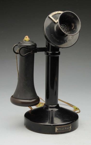 FEDERAL STEEL CANDLESTICK PHONE.                  