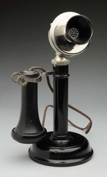 AMERICAN ELECTRIC STRAIGHT SHAFT CANDLESTICK.     