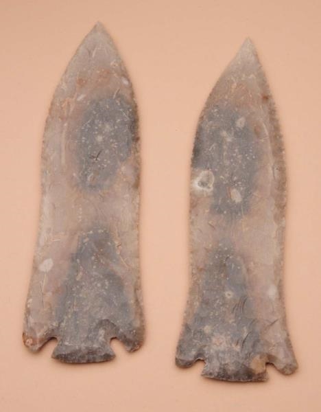 LOT OF 2: MODERN TEXAS "GRAY GHOST" POINTS.       