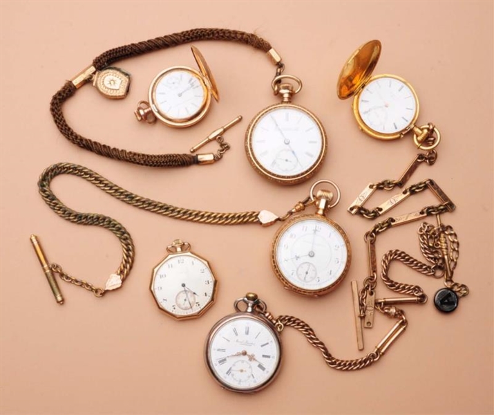 LOT OF POCKETWATCHES.                             