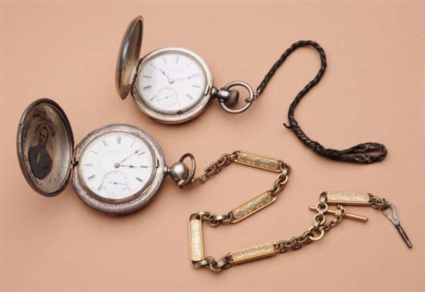 LOT OF 2: POCKETWATCHES.                          