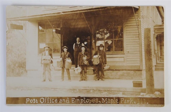 POST OFFICE EMPLOYEES MAPLE PARK IL RPPC.         
