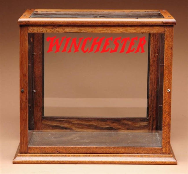 WINCHESTER DISPLAY CASE.                          
