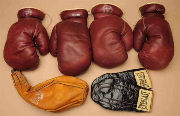 LOT OF 6: PIECES OF BOXING MATERIAL.              