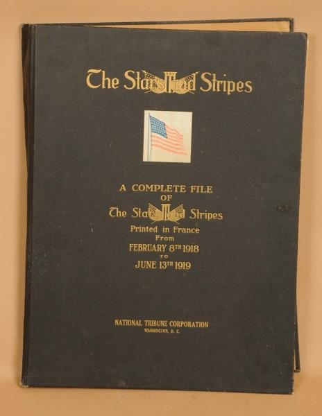 1918 -1919 BOUND VOLUME OF THE STARS AND STRIPES. 