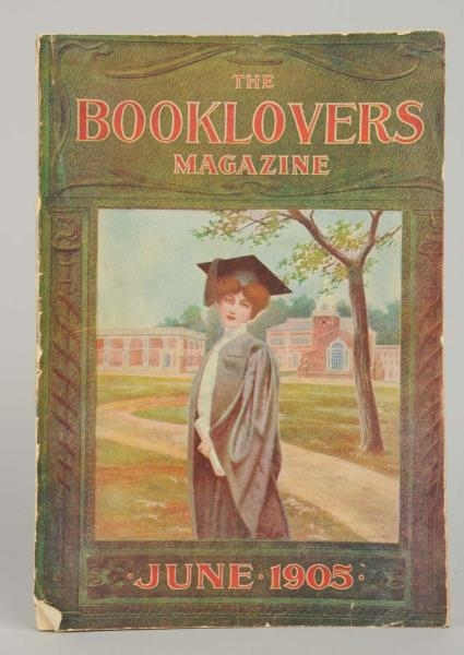 1905 BOOKLOVERS MAGAZINE WITH COCA - COLA COUPON. 