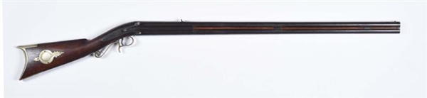 CIRCA 1840-50S MULE EAR COMBINATION GUN.          