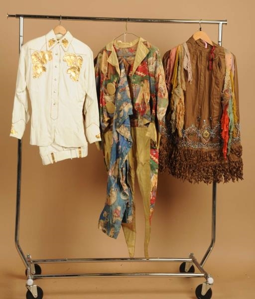 LOT OF 3: WILD WEST SHOW GARMENTS.                