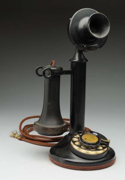 WESTERN ELECTRIC ROTARY CANDLESTICK PHONE.        
