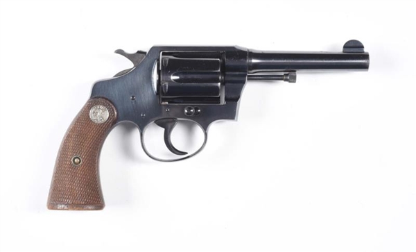 COLT POLICE POSITIVE .38 DOUBLE ACTION REVOLVER** 
