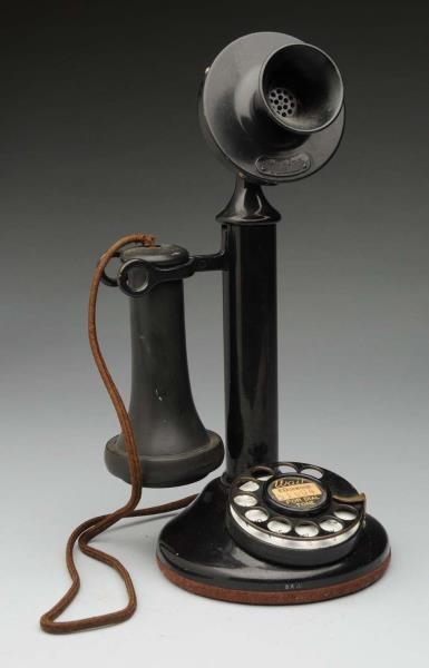 WESTERN ELECTRIC ROTARY CANDLESTICK PHONE.        