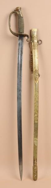 CAPT. JOHN KAVANAGH 1851 PRESENTATION SWORD.      
