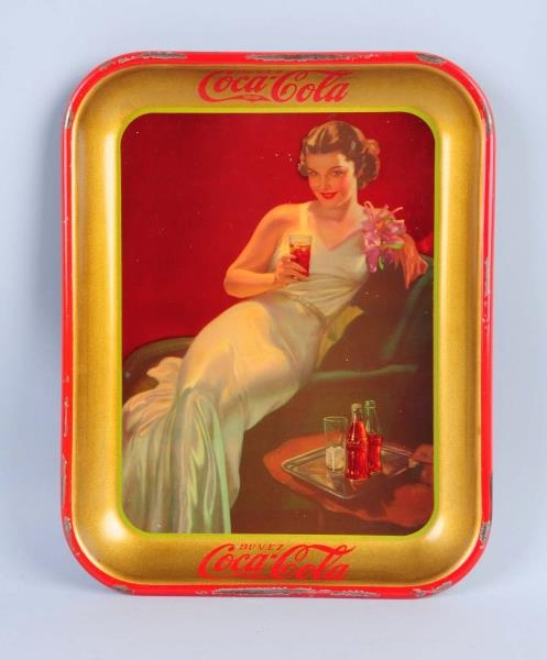1937 FRENCH COCA - COLA SERVING TRAY.             