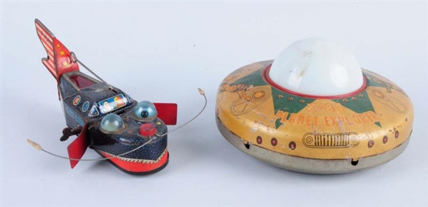 LOT OF 2: JAPANESE SPACE TOYS.                    
