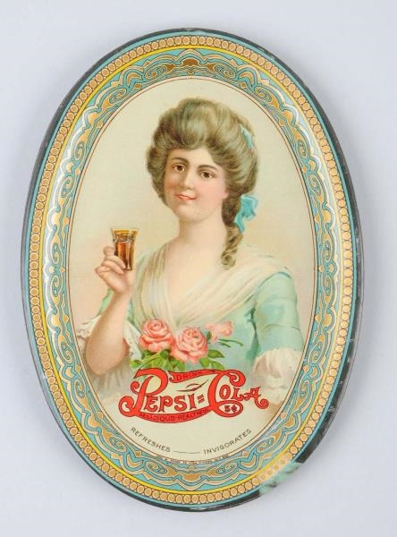 EARLY & SCARCE PEPSI-COLA TIP TRAY.               
