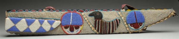 NATIVE AMERICAN INDIAN BEADED ITEMS.              