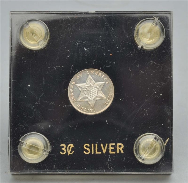 1870 3¢ NICKEL (SILVER) PROOF 65                  