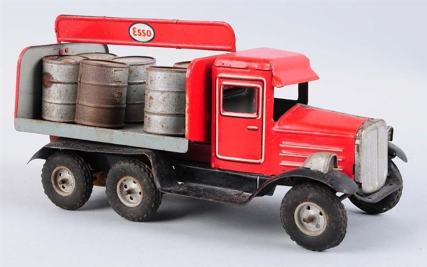 GERMAN TIN LITHO WIND - UP ESSO TRUCK.            