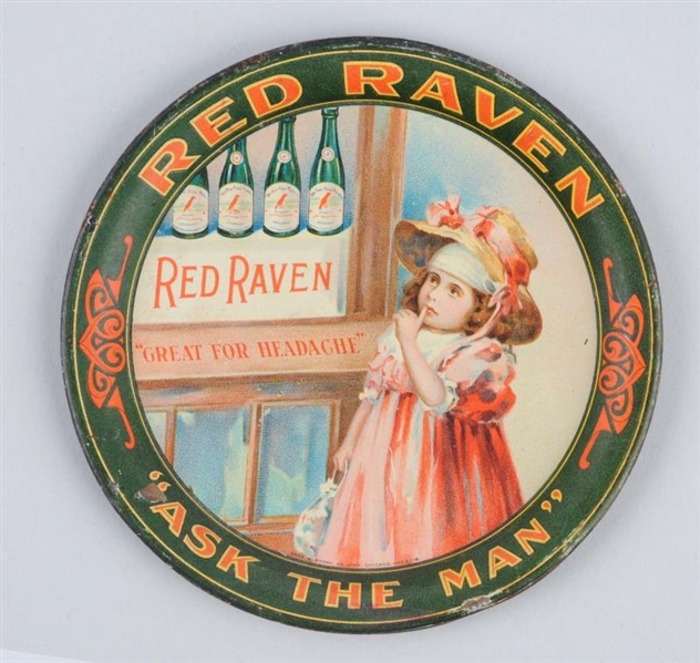 RED RAVEN TIP TRAY.                               