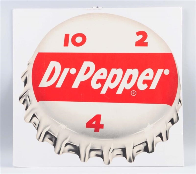 DR. PEPPER 10-2-4 CARDBOARD SIGN.                 