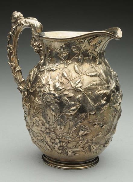 KIRK STERLING WATER PITCHER.                      