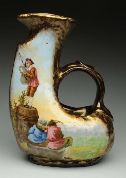 GALLE POTTERY PITCHER.                            