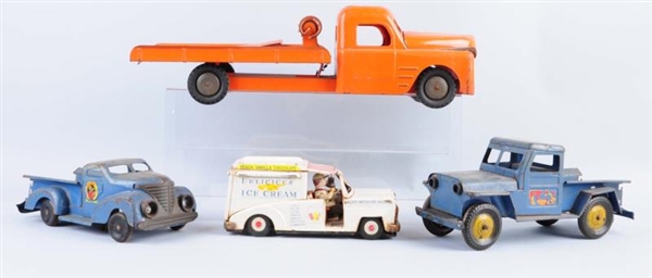 LOT OF 4: VARIOUS VEHICLES.                       