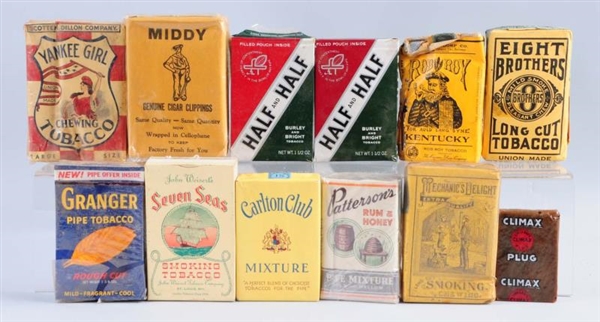LOT OF: ASSORTED TOBACCO ITEMS.                   