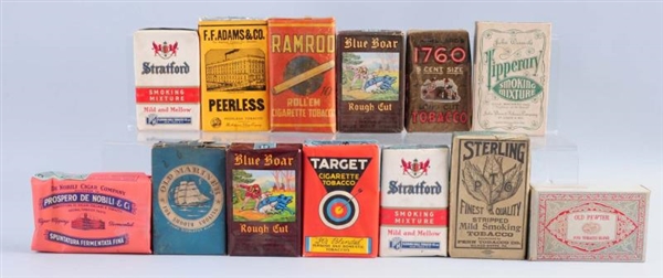LOT OF : ASSORTED TOBACCO BOXES.                  