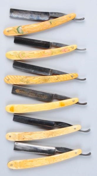LOT OF 6: CELLULOID LADY RAZORS.                  