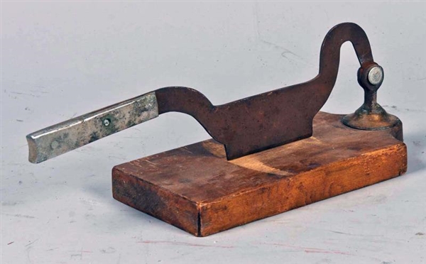 EARLY TOBACCO CUTTER                              